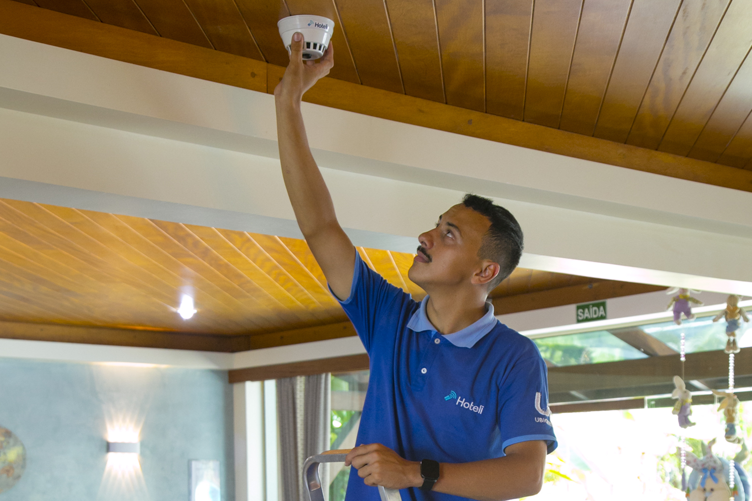 Central de alarme de incêndio sem fio